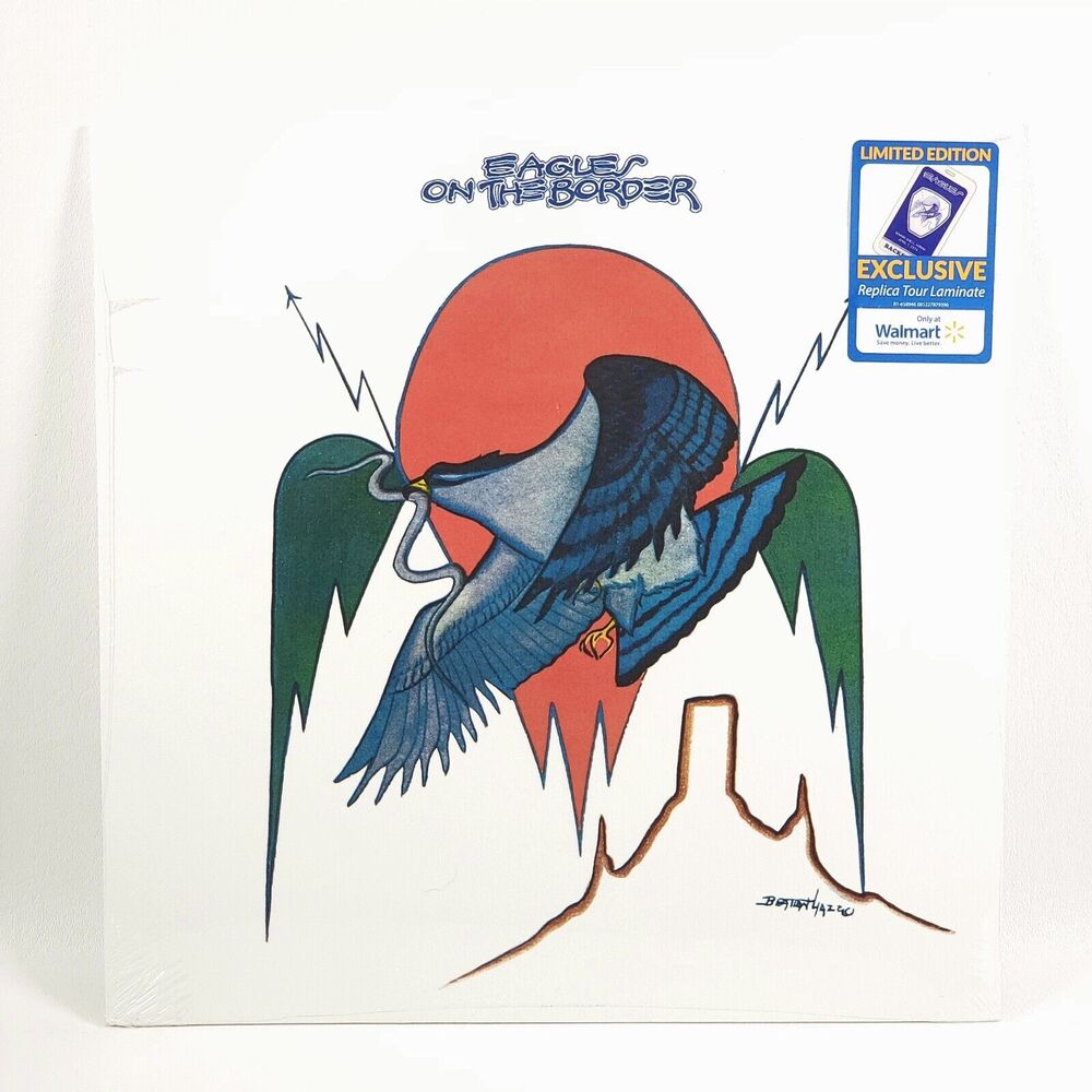 The Eagles "On The Border" Limited Edition Vinyl with Replica‎ Backstage Pass